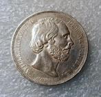2½ Gulden 1870, Postzegels en Munten, Munten | Nederland, Koning Willem III, Verzenden, Zilver, Losse munt