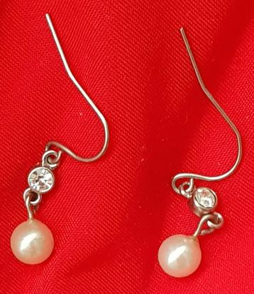 Oorbellen hangers nep parel nep kristal sieraden accessoires beschikbaar voor biedingen
