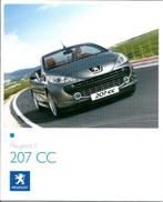 Brochure Peugeot 207 CC 2007, Boeken, Auto's | Folders en Tijdschriften, Ophalen of Verzenden, Gelezen, Peugeot
