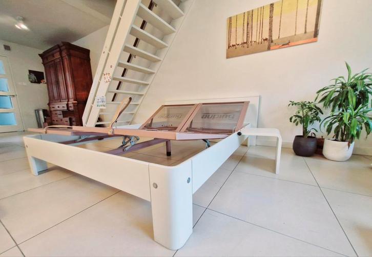 Auping Auronde Tweepersoonsbed 180x200, Huis en Inrichting, Slaapkamer | Bedden, Zo goed als nieuw, Tweepersoons, 180 cm, 200 cm