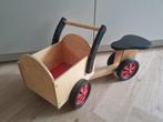 Houten bakfiets loopfiets, Ophalen, Zo goed als nieuw, Loopfiets