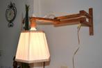 Vintage Schaarwandlamp, Huis en Inrichting, Lampen | Wandlampen, Ophalen, Gebruikt, Metaal, Vintage
