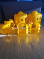 Carnaval maskers met handen plastic, Ophalen of Verzenden, Zo goed als nieuw, Carnaval