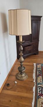 Staande schemerlamp 1.50 mtr hoog, Huis en Inrichting, Lampen | Vloerlampen, Ophalen, Gebruikt, 150 tot 200 cm