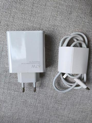 67W Snellader Xiaomi met USB-C Kabel - Nieuw beschikbaar voor biedingen