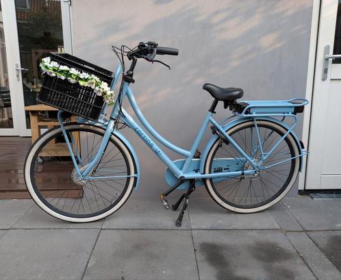 Stoere cortina U4 transportfiets e-bike, Fietsen en Brommers, Fietsen | Meisjes, Zo goed als nieuw, 24 inch, Ophalen
