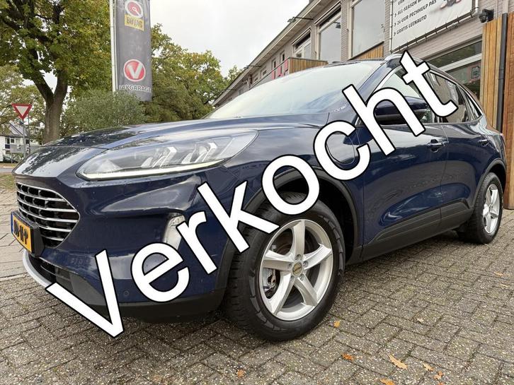 Ford Kuga 2.5 PHEV Titanium Aut., Navi & CarPlay | Trekhaak, Auto's, Ford, Bedrijf, Te koop, Kuga, ABS, Achteruitrijcamera, Airbags