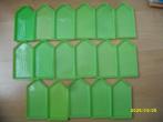 35 NIEUWE groene, dichte, schudbakjes voor DIAMOND PAINTING, Ophalen of Verzenden, Nieuw, Gereedschap of Toebehoren