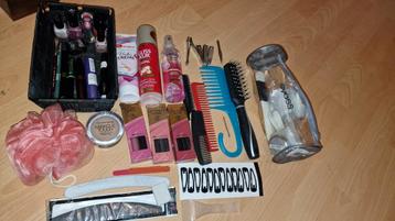 Make-up & Toebehoren Set - Gebruikt beschikbaar voor biedingen