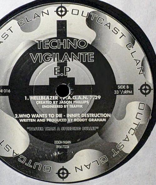 Various – Techno Vigilante E.P, Cd's en Dvd's, Vinyl | Dance en House, Gebruikt, Techno of Trance, 12 inch, Ophalen of Verzenden