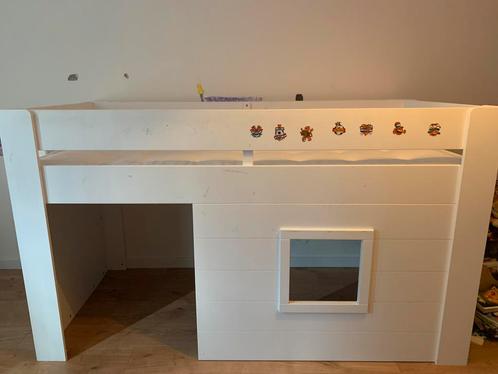 Vipack Noah halfhoogslaper, in goede staat, Kinderen en Baby's, Kinderkamer | Stapelbedden en Hoogslapers, Gebruikt, Halfhoogslaper
