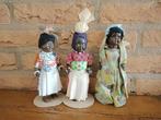 (23) Suriname klederdracht poppen 3 stuks, Verzamelen, Poppen, Verzenden, Zo goed als nieuw, Pop