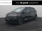 Kia Picanto 1.0 DPI GT-Line Leder | Open Dak | Stoelverwarmi, 12 maanden, 63 pk, 4 stoelen, Zwart