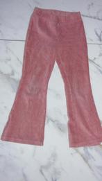 98-104 HEMA roze flared broek, Ophalen of Verzenden, Zo goed als nieuw, Meisje, Broek