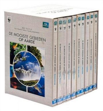 Dvd 10 delige Box nieuw WNF de aarde op z’n mooist beschikbaar voor biedingen