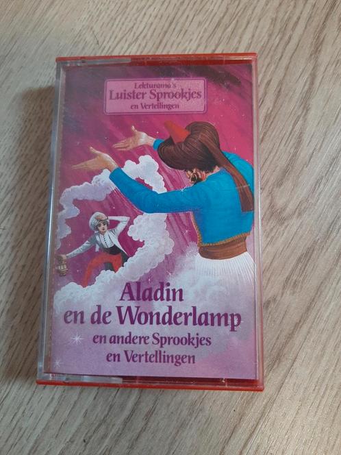Lekturama's Luister Sprookjes aladin en de wonderlamp, Cd's en Dvd's, Cassettebandjes, Origineel, 1 bandje, Ophalen of Verzenden