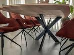 Eettafel ovaal | Massief eiken bladen | Div. modellen, 100 tot 150 cm, Eikenhout, Modern, tijdloos, landelijk, Ophalen of Verzenden