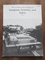 Ordnance Scorpion Scimitar and Sabre, Ophalen of Verzenden, Gelezen