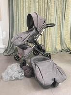 Stokke Xplory V5 met voetenzak en tassen: grijs / grey, Kinderen en Baby's, Kinderwagens en Combinaties, Gebruikt, Combiwagen