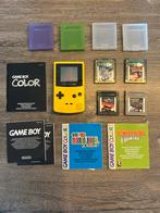 Gameboy Color + Spelletjes - Werkend, Spelcomputers en Games, Spelcomputers | Nintendo Game Boy, Ophalen, Gebruikt, Game Boy Color