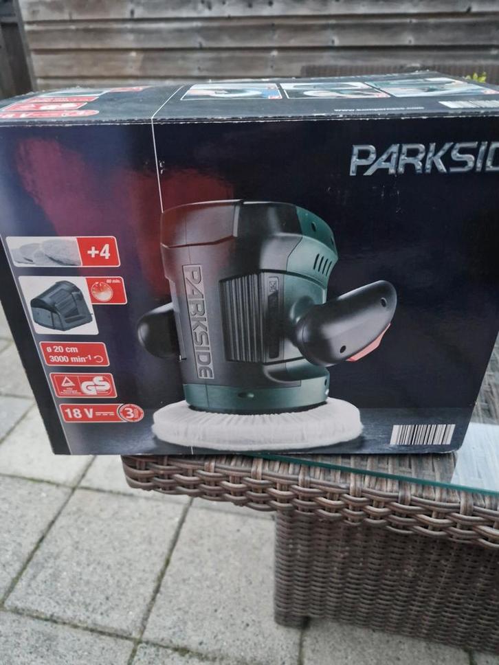Parkside Accu Polijstmachine 18V - Nieuw in doos, Auto diversen, Autogereedschap, Nieuw, Ophalen