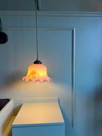 Vintage opaline lampenkapjes, Huis en Inrichting, Lampen | Hanglampen, Gebruikt, Ophalen of Verzenden, Glas, Vintage retro