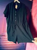 Nieuwe playsuit met trek koord en knoopjes 46/48 nu 19,99€, Zwart, Maat 46/48 (XL) of groter, Nieuw, Esmara