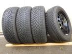 Set originele stalen VW Golf velgen+ wieldoppen, Auto-onderdelen, Banden en Velgen, Ophalen, Gebruikt, Velg(en), 16 inch