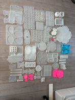 Siliconen mallen voor epoxy - leegverkoop, Ophalen of Verzenden, Zo goed als nieuw, Taarten of Cupcakes, Bakvorm