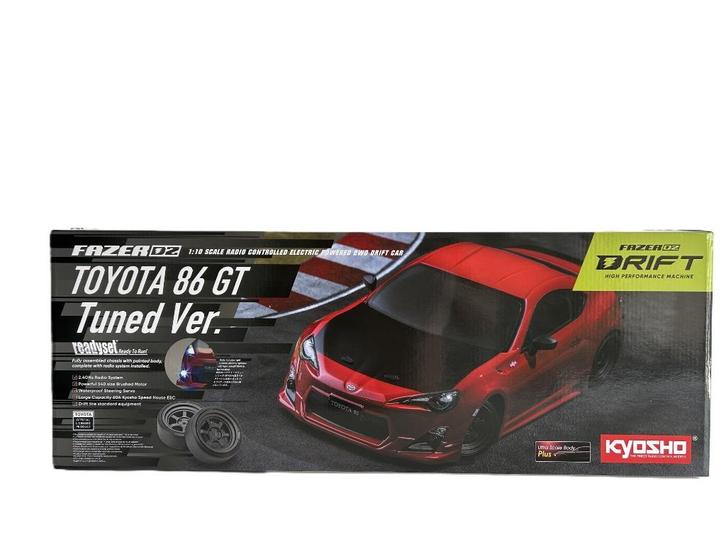 Kyosho Fazer D2 Toyota 86 GT Tuned Ver. Red 1:10 Drift Ready, Hobby en Vrije tijd, Modelbouw | Radiografisch | Auto's, Nieuw, Auto onroad