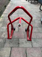 Motor bok paddock stand voorwiel, Motoren, Ophalen of Verzenden