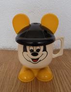 Disney, Mickey Mouse vintage drinkbeker, Verzamelen, Disney, Ophalen of Verzenden, Mickey Mouse, Gebruikt, Servies
