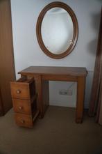 Kaptafel met spiegel, Ophalen, Gebruikt, Klassiek, 50 tot 100 cm