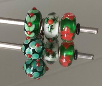 Trollbeads Groen Kerst setje beschikbaar voor biedingen