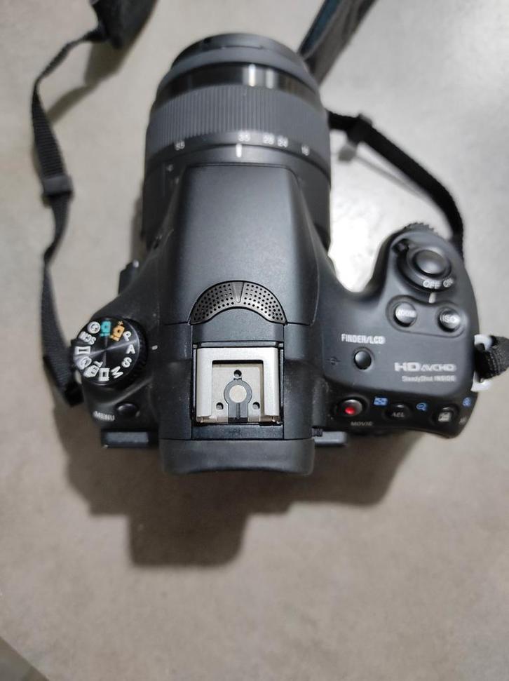 Sony a58 met 3 lenzen, Audio, Tv en Foto, Fotocamera's Digitaal, Zo goed als nieuw, Sony, 8 keer of meer, Ophalen