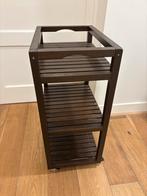 IKEA Molger Houten Trolley - Badkamer Keuken, Minder dan 50 cm, Gebruikt, Overige typen, Ophalen of Verzenden