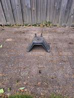 Wiel drager en  jerrycan, Ophalen