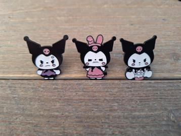 3 grappige pins van Kuromi te koop beschikbaar voor biedingen