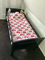 Leuk hip zwart peuterbed, Ophalen, Gebruikt, 70 tot 85 cm, 140 tot 160 cm