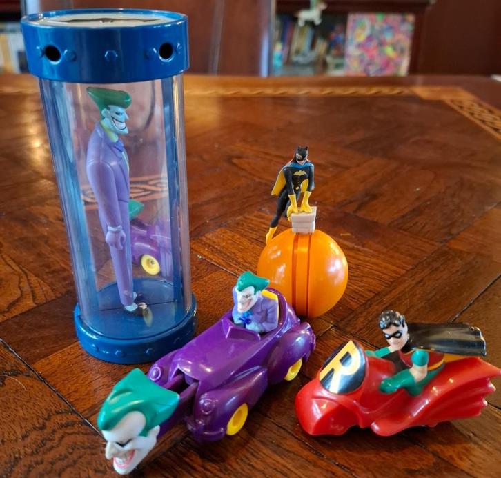 McDonalds Batman o.a. 1993, Verzamelen, Poppetjes en Figuurtjes, Zo goed als nieuw, Ophalen of Verzenden