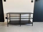 IKEA VITTSJÖ TV Meubel - Zwart/Glas, Huis en Inrichting, Kasten | Schoenenkasten, Ophalen of Verzenden, Zo goed als nieuw