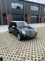 Mini 1.6 16V ONE 2005 Zwart, Auto's, Voorwielaandrijving, 15 km/l, 4 cilinders, 4 stoelen