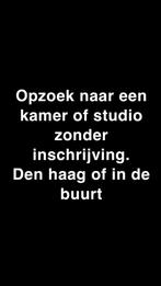 Opzoek naar een kamer of studio, Huizen en Kamers