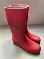 Kinderlaarzen Dunlop rood maat 34, Gebruikt, Jongen of Meisje, Ophalen of Verzenden, Laarzen