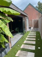 Douglas overkapping + glazenwand, Ophalen, Zo goed als nieuw, Veranda