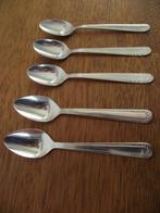 5 vintage Gero zilmeta 710 Gero gromanite lepel 11,5 cm p st, Ophalen of Verzenden