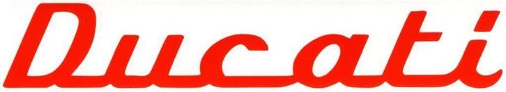 Ducati sticker #13, Motoren, Accessoires | Stickers, Verzenden