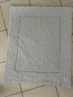 Jollein boxkleed 100x80 grijs met onderlegger, Ophalen, Zo goed als nieuw, Boxkleed