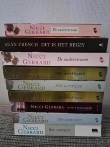 NICCI GERRARD & SEAN FRENCH / diverse titels beschikbaar voor biedingen