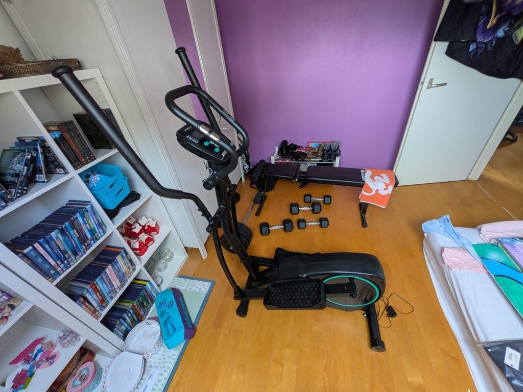 Crosstrainer te koop, Sport en Fitness, Fitnessapparatuur, Ophalen, Zo goed als nieuw, Crosstrainer